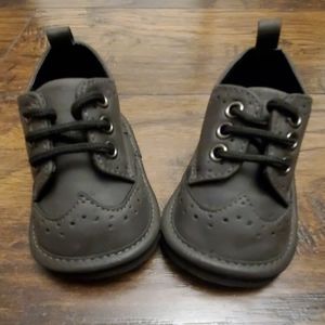 Infant Grey Dress Shoes